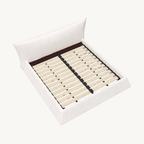 Helsinki Luxurious Queen Platform Bed with Tufted Velvet Headboard