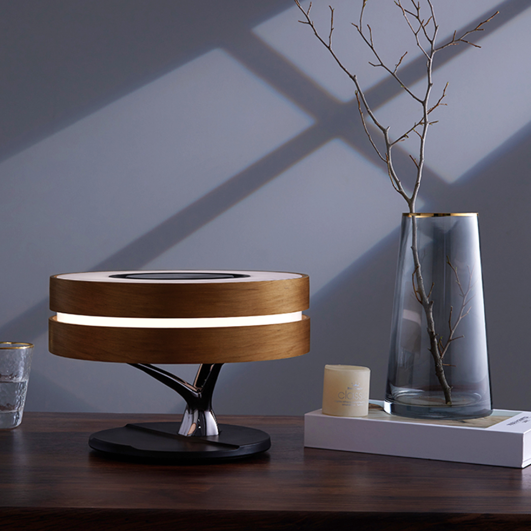 Koyama Tree Smart Table Lamp with Wireless Charging & Speaker