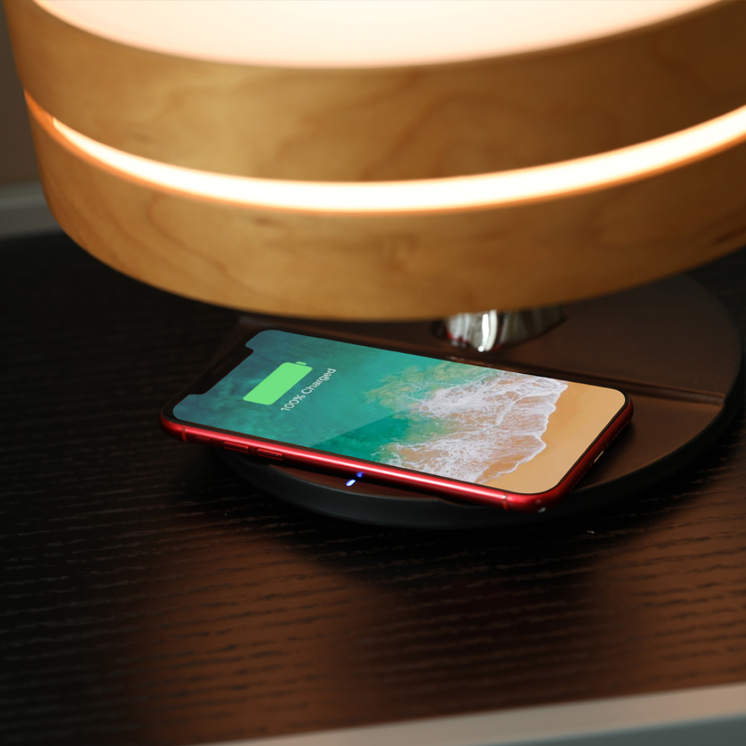 Koyama Tree Smart Table Lamp with Wireless Charging & Speaker