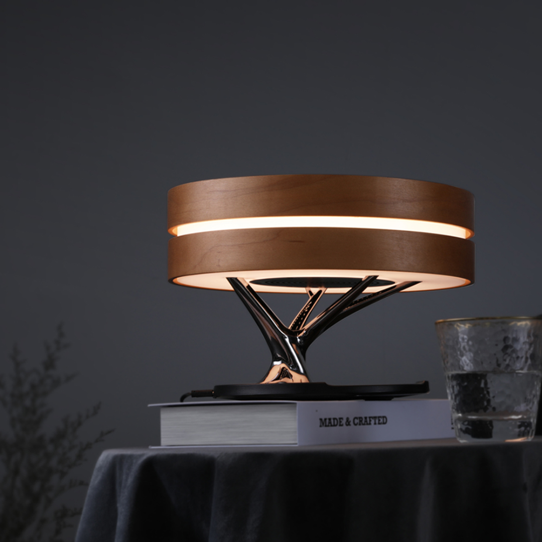 Koyama Tree Smart Table Lamp with Wireless Charging & Speaker