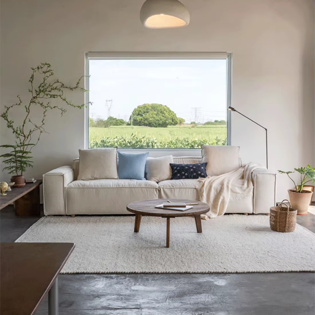 Kyoto Wabi-Sabi Low-Profile Futon Sofa