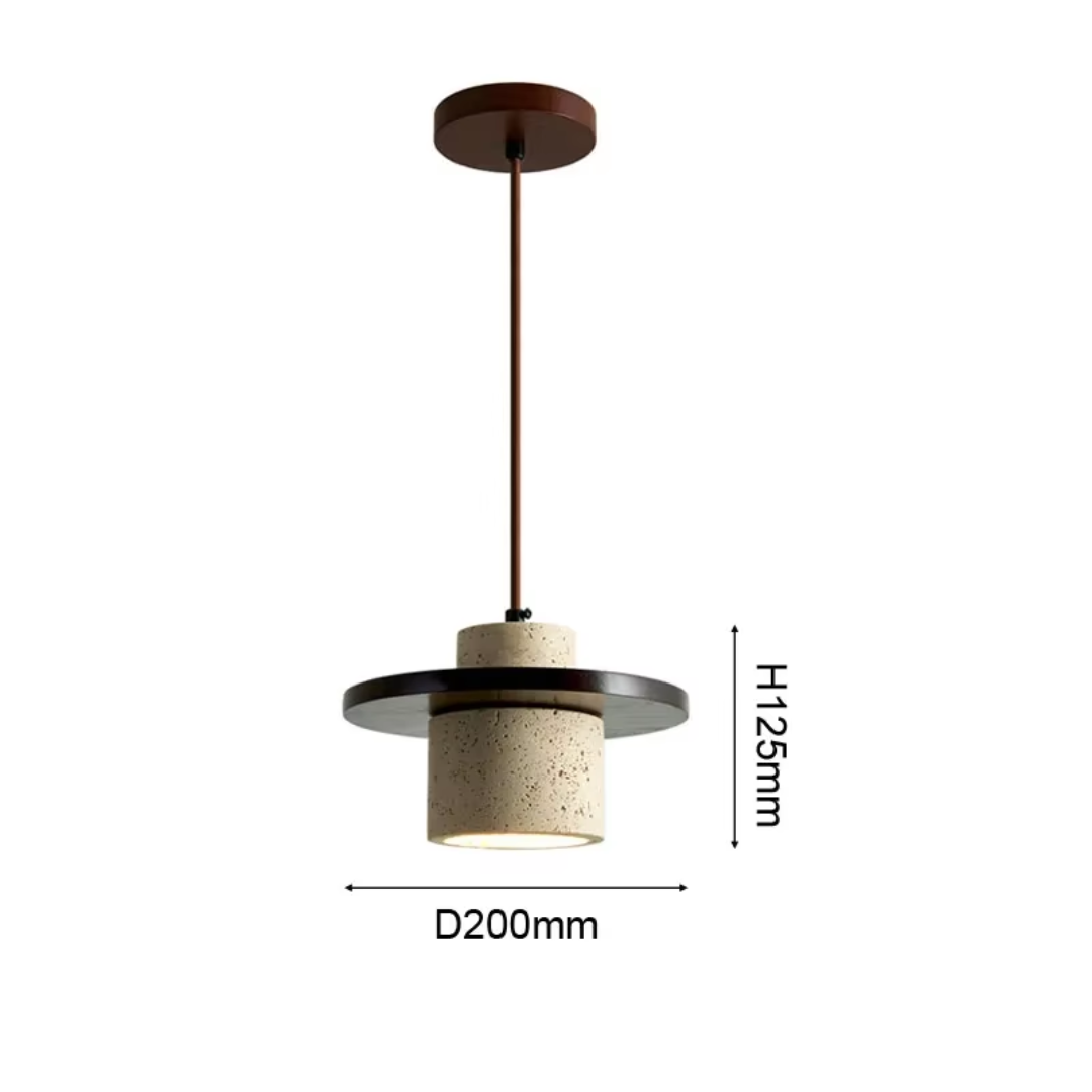Kyoto Wabi-Sabi Stone Pendant Light
