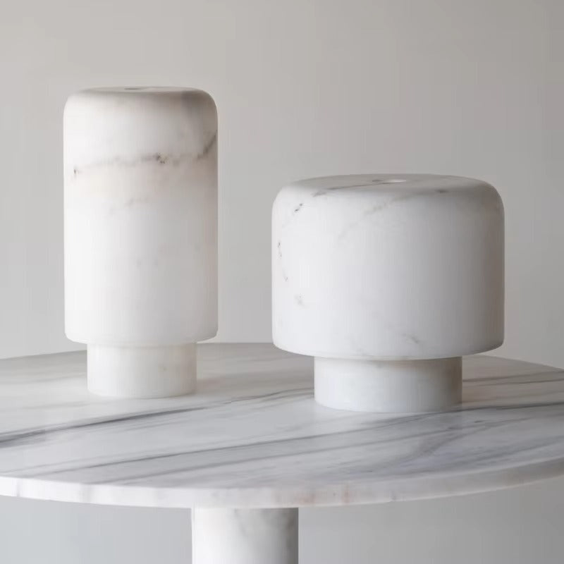 Luna Spanish Marble Table Lamp