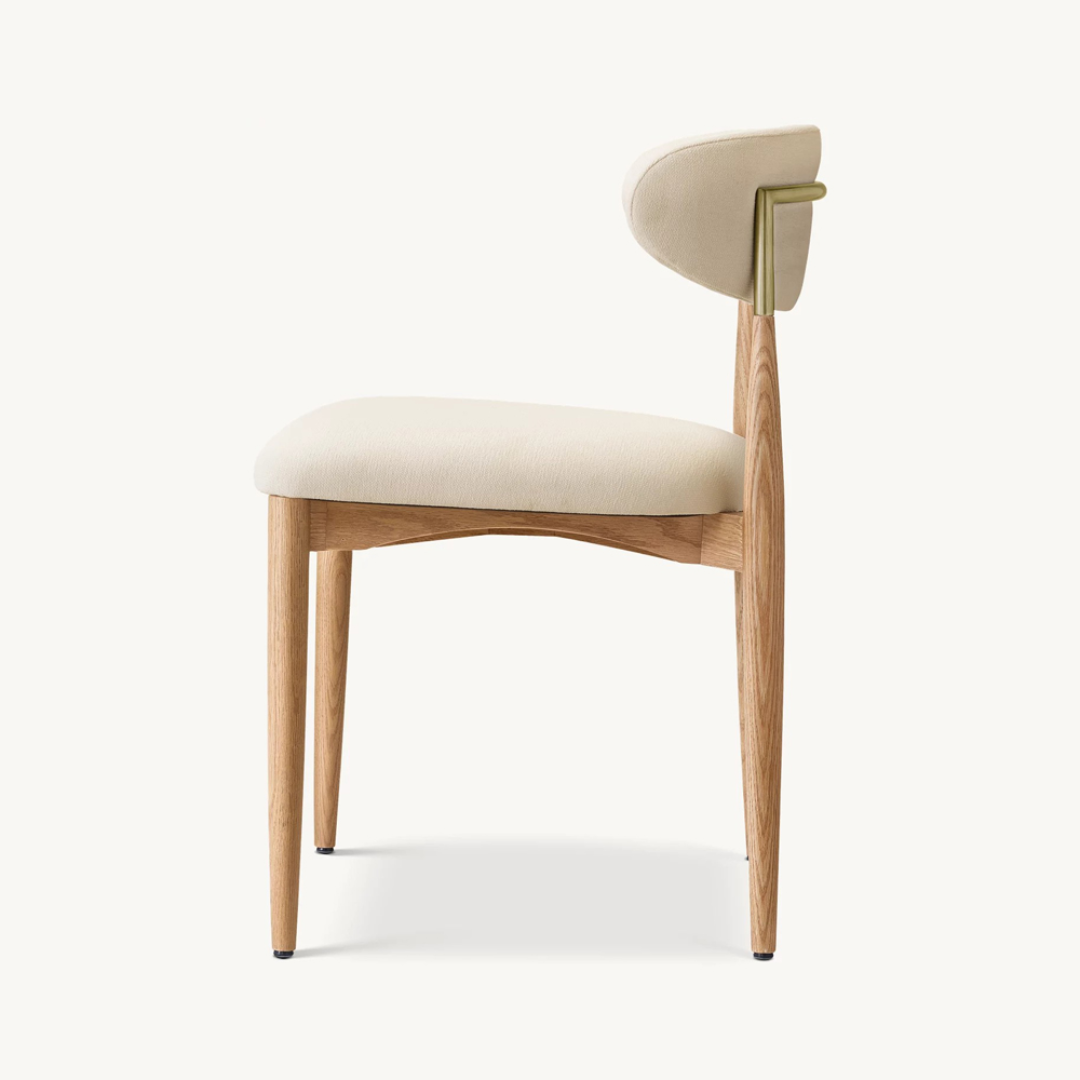Lund Scandinavian Solid Wood Dining Chair