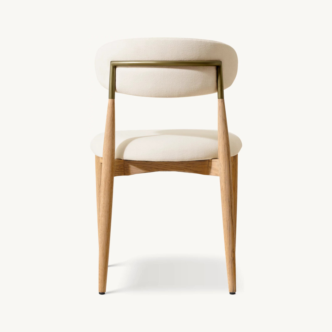 Lund Scandinavian Solid Wood Dining Chair