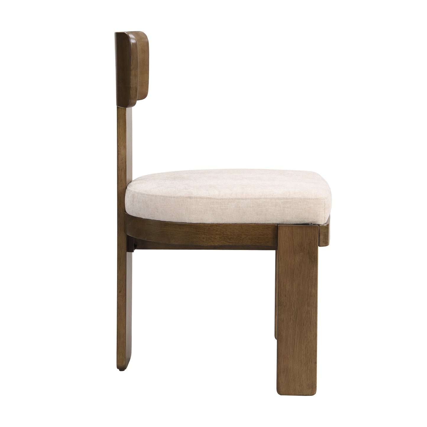 Lyon Beige Upholstered Dining Chair Set of 2