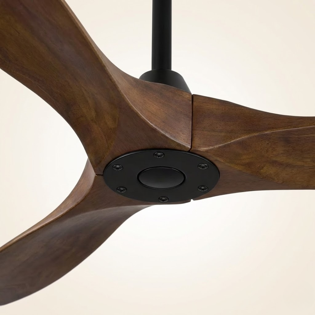 Malibu 60-Inch Wooden Ceiling Fan