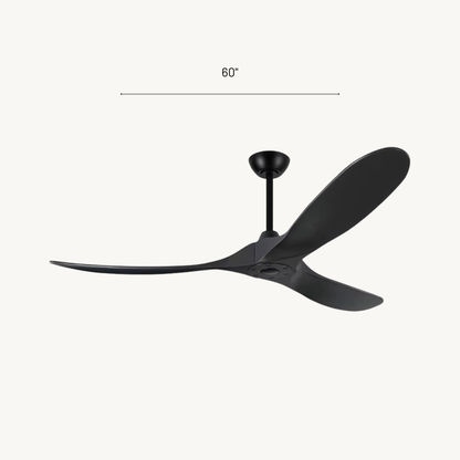 Malibu 60-Inch Wooden Ceiling Fan