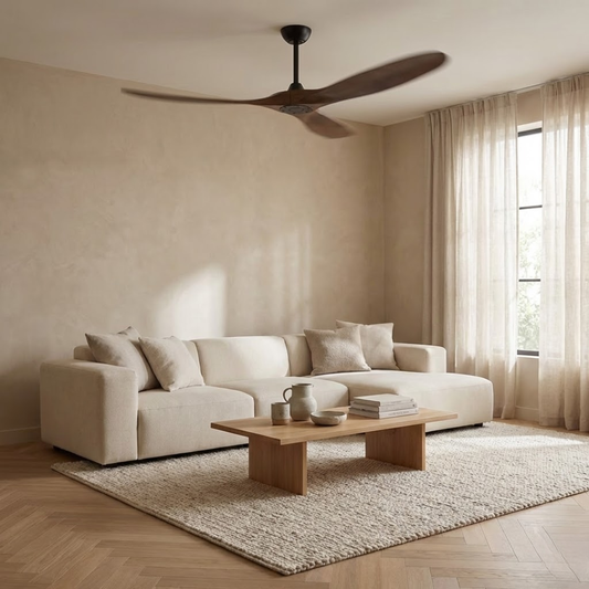 Malibu 60-Inch Wooden Ceiling Fan