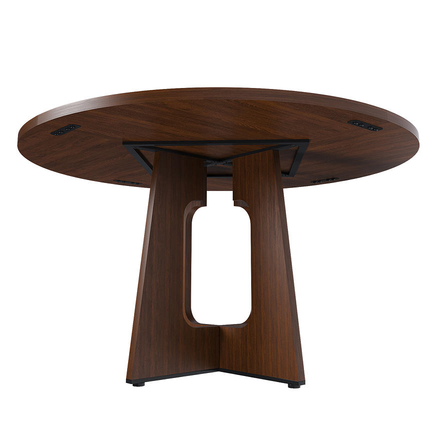 Marseille Modern Round Dining Table for Six