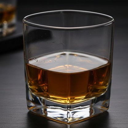 Matterhorn Modern Square Whiskey Glass 2pcs Set