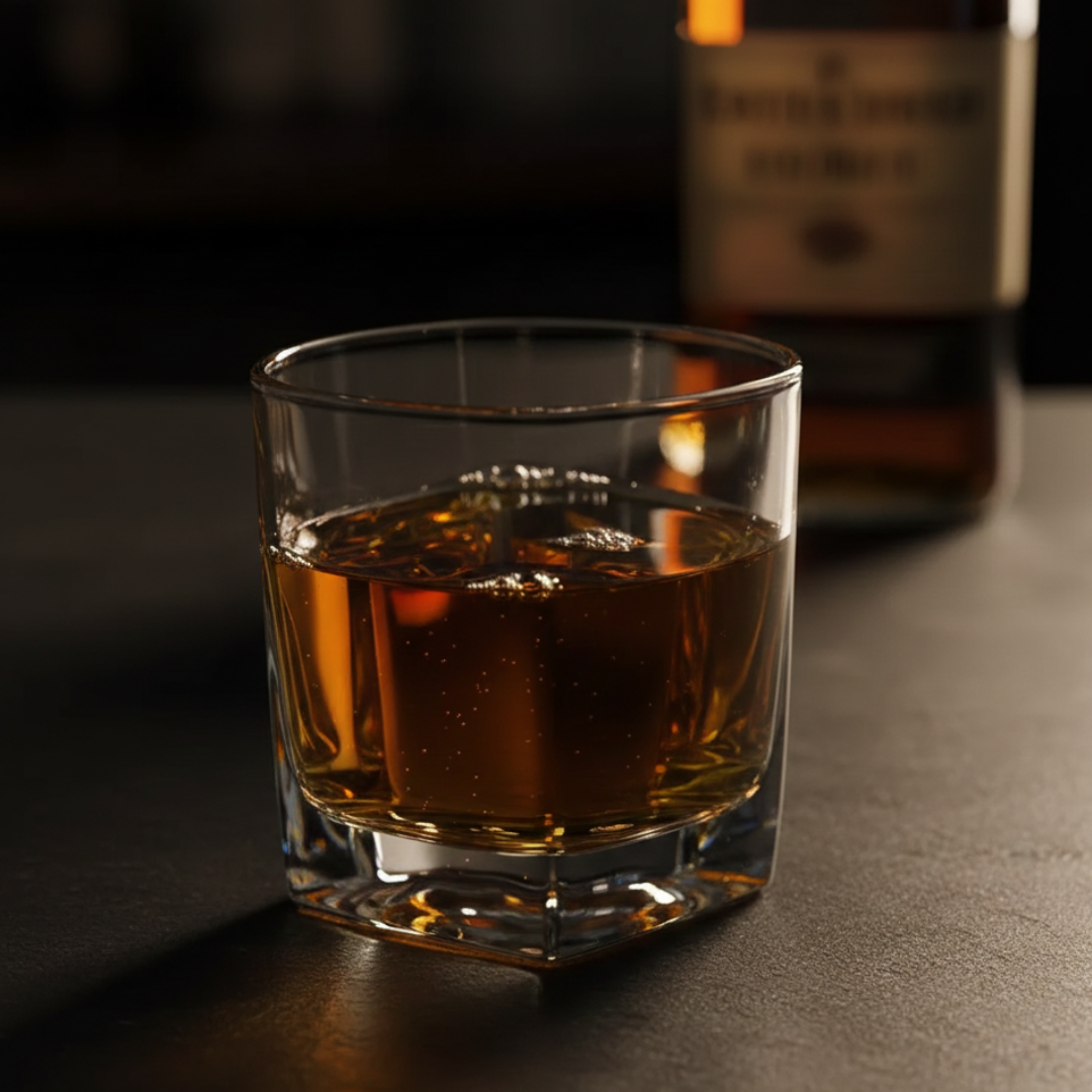 Matterhorn Modern Square Whiskey Glass 2pcs Set