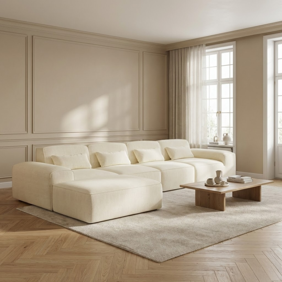 Milo Boneless Modular L-Shape Sectional Sofa