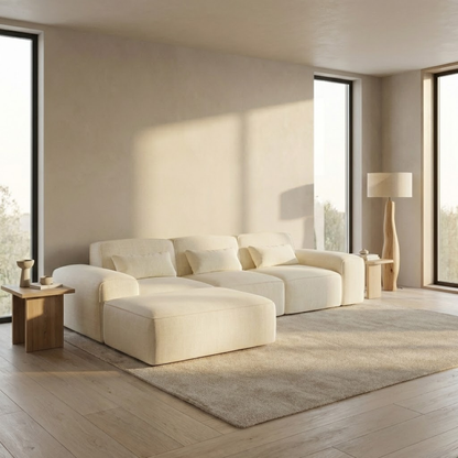 Milo Boneless Modular L-Shape Sectional Sofa
