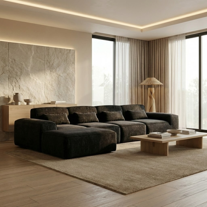 Milo Boneless Modular L-Shape Sectional Sofa