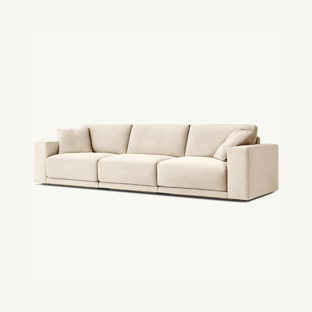 Monaco Modern Luxury Three-Seater Sofa