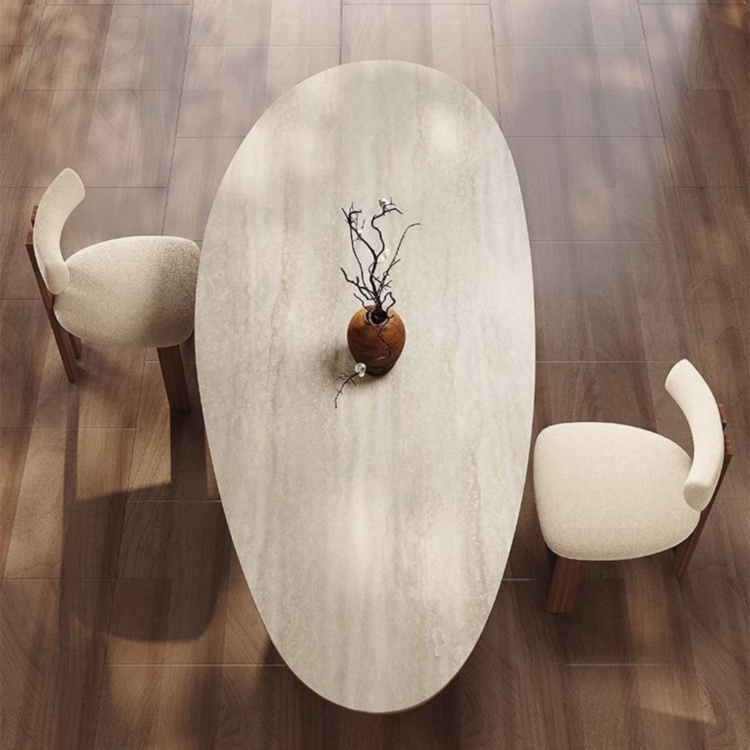 Nara Wabi-Sabi Sintered Stone Dining Table