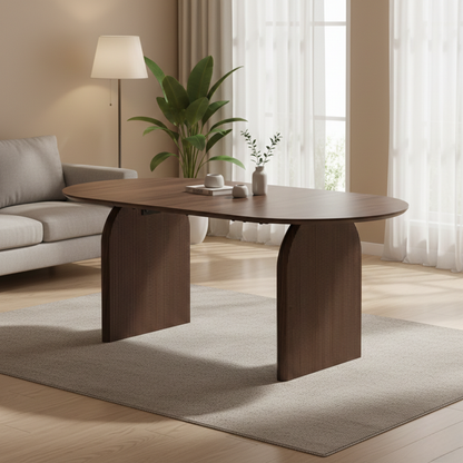 Osaka Modern Solid Wood Square Dining Table