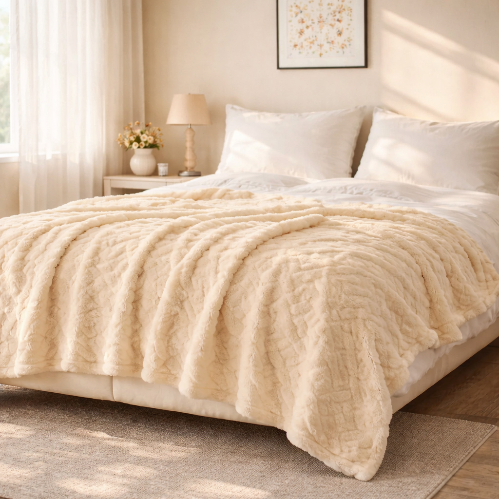 Oslo Ultra-Soft Plush Fleece Throw Blanket