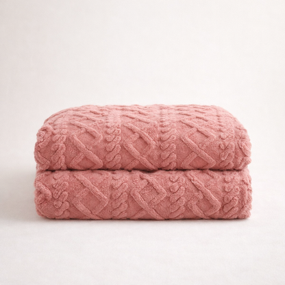 Oslo Ultra-Soft Plush Fleece Throw Blanket