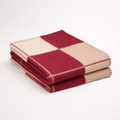 Paris Luxury Cashmere-Feel H-Monogram Throw Blanket