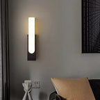 Pillar Marble Recessed Wall Lamp
