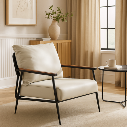 Reykjavik Nordic Upholstered Lounge Chair