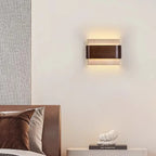Ruvo Marble & Solid Wood Wall Lamp
