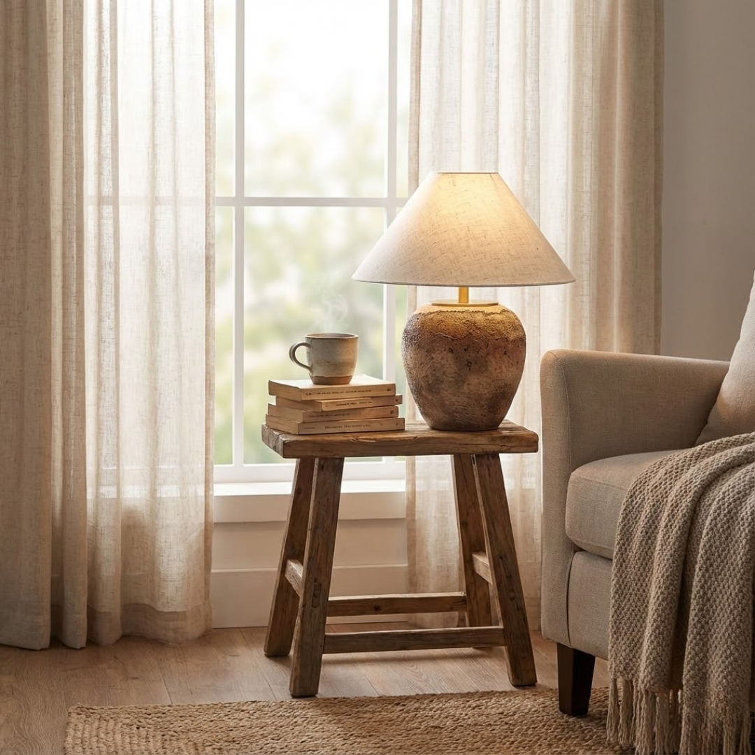 Sabi Ceramic Wabi-Sabi Table Lamp