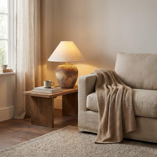 Sabi Ceramic Wabi-Sabi Table Lamp