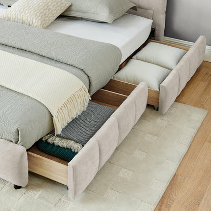 Sloane Minimalist Storage Bed