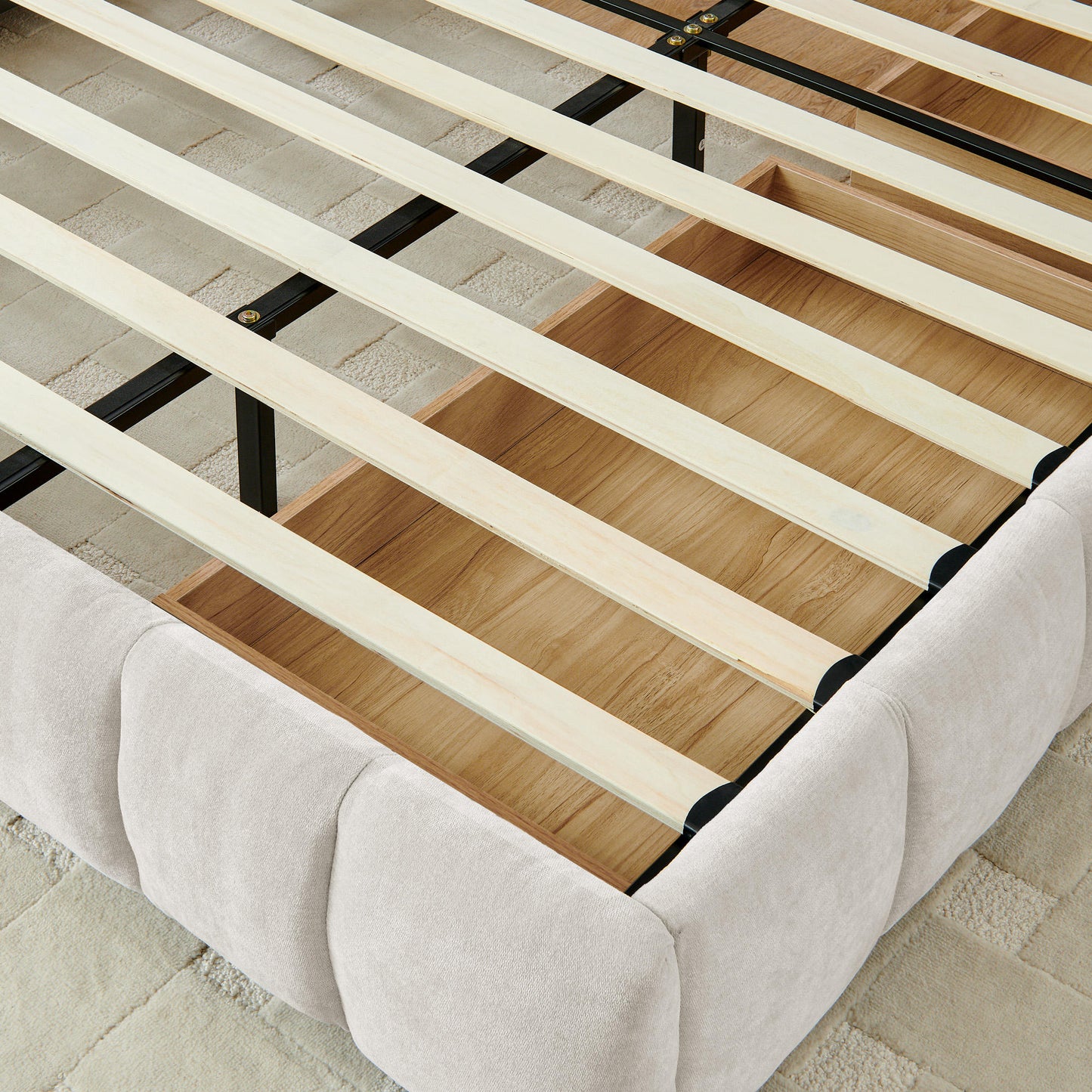 Sloane Minimalist Storage Bed