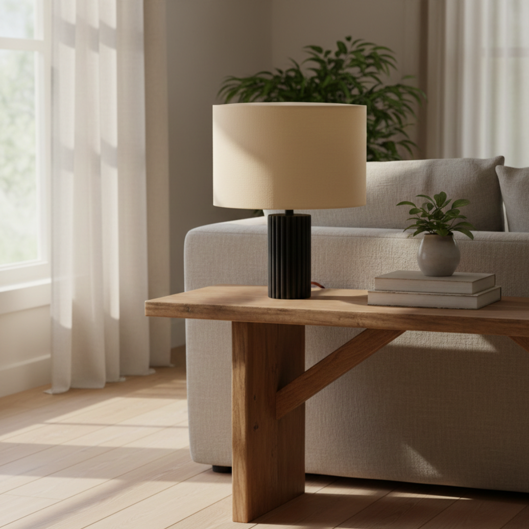 Sora Wabi-Sabi Marble Table Lamp