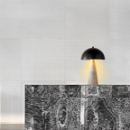 Stockholm Nordic Marble & Steel Touch Table Lamp
