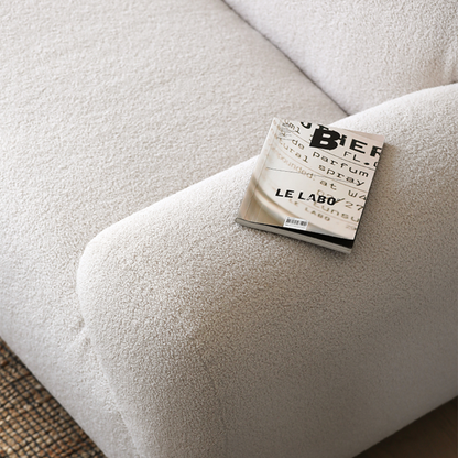 Stockholm Nordic Wabi-Sabi Upholstered Sofa