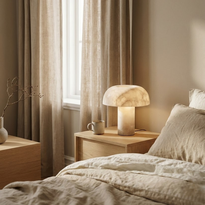 Suzhou Polished Dolomite Marble Table Lamp