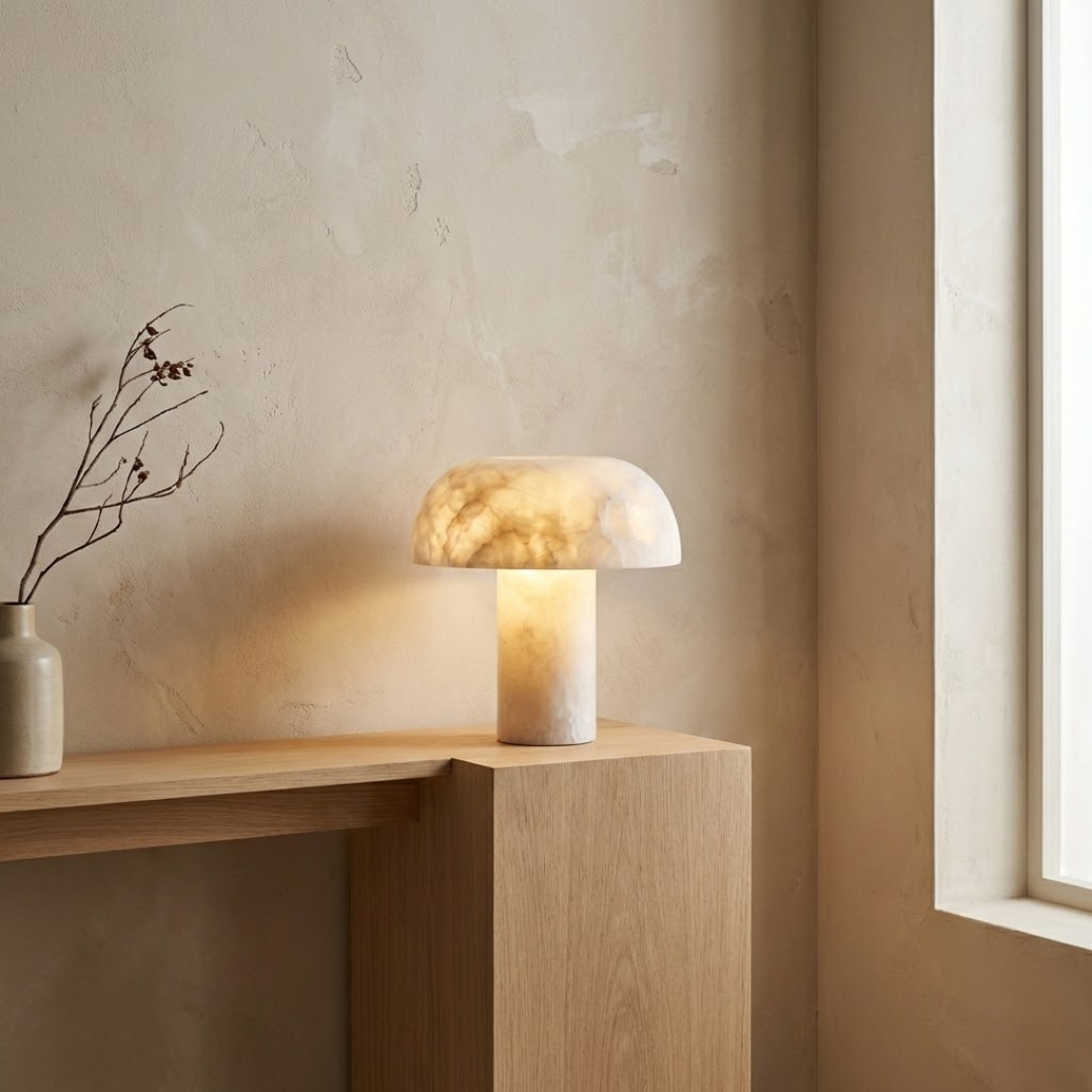 Suzhou Polished Dolomite Marble Table Lamp