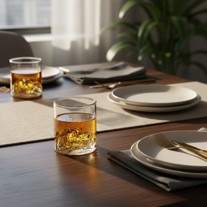 Takayama Japanese Artisan Double-Wall Whiskey Glass