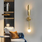 The Arc Solid Brass Wall Sconce