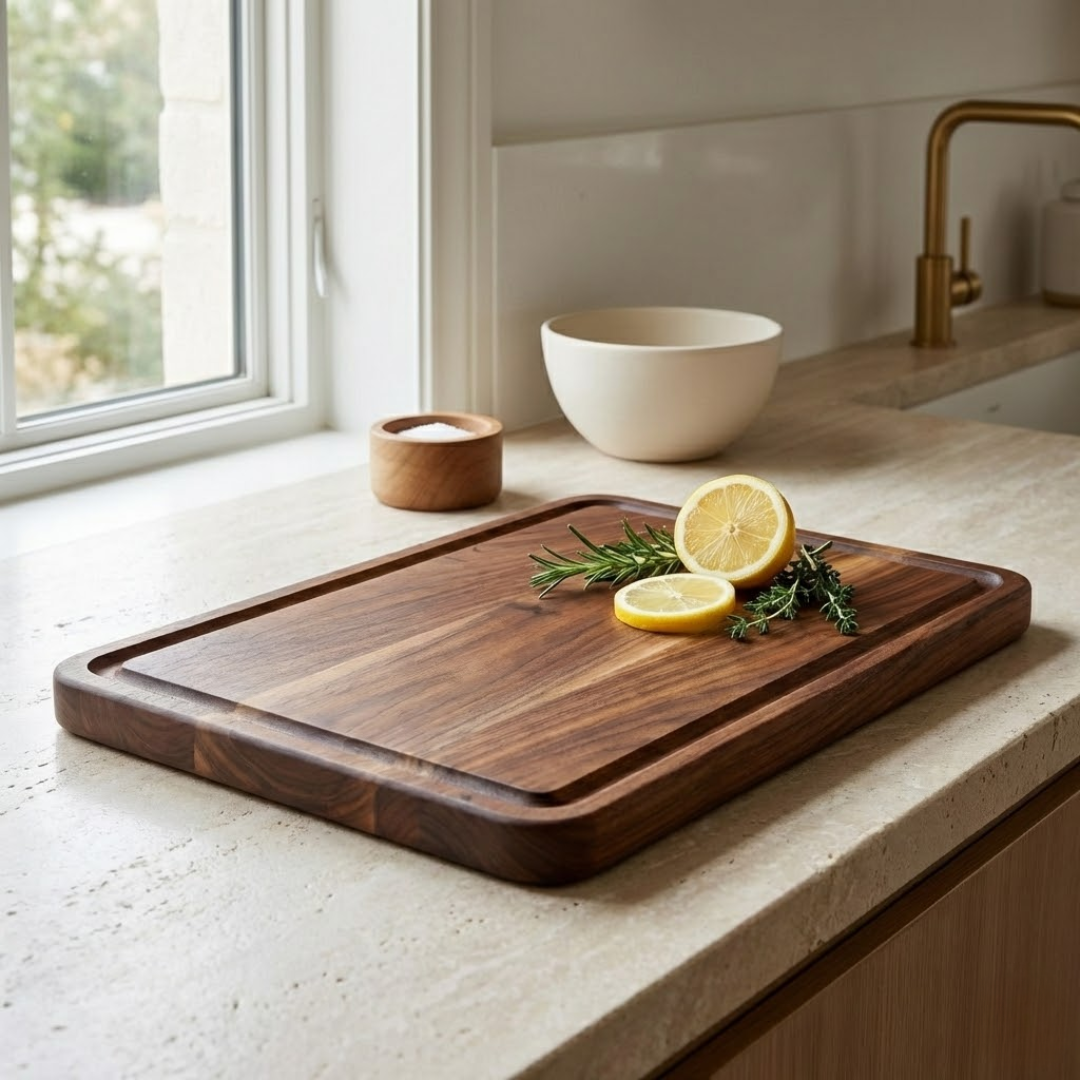 Tokyo Acacia Wood Cutting Board 24"