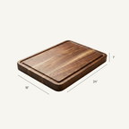 Tokyo Acacia Wood Cutting Board 24"