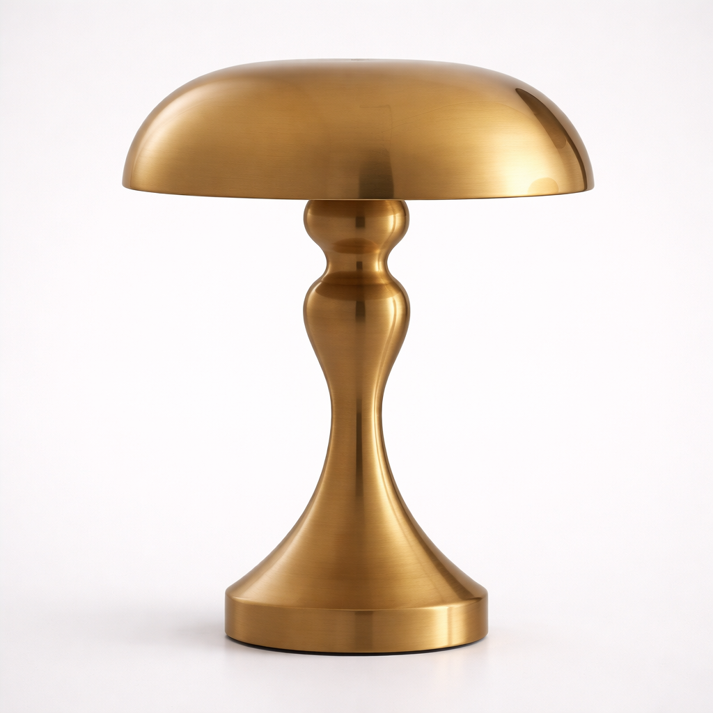 Tokyo Cordless Rechargeable Mushroom Lamp with Touch Dimming