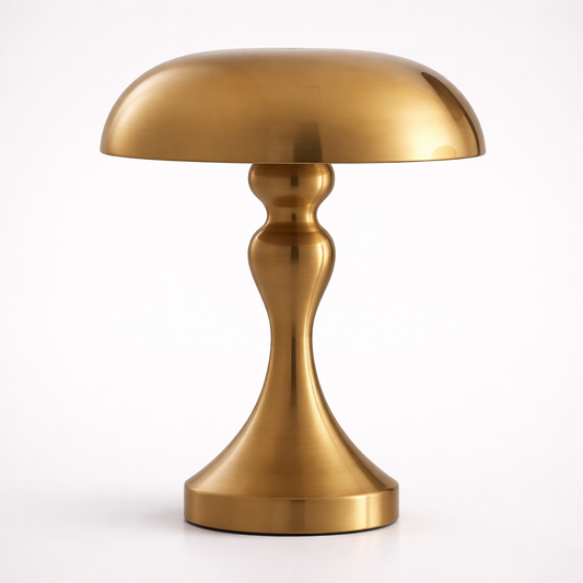 Tokyo Cordless Rechargeable Mushroom Lamp with Touch Dimming