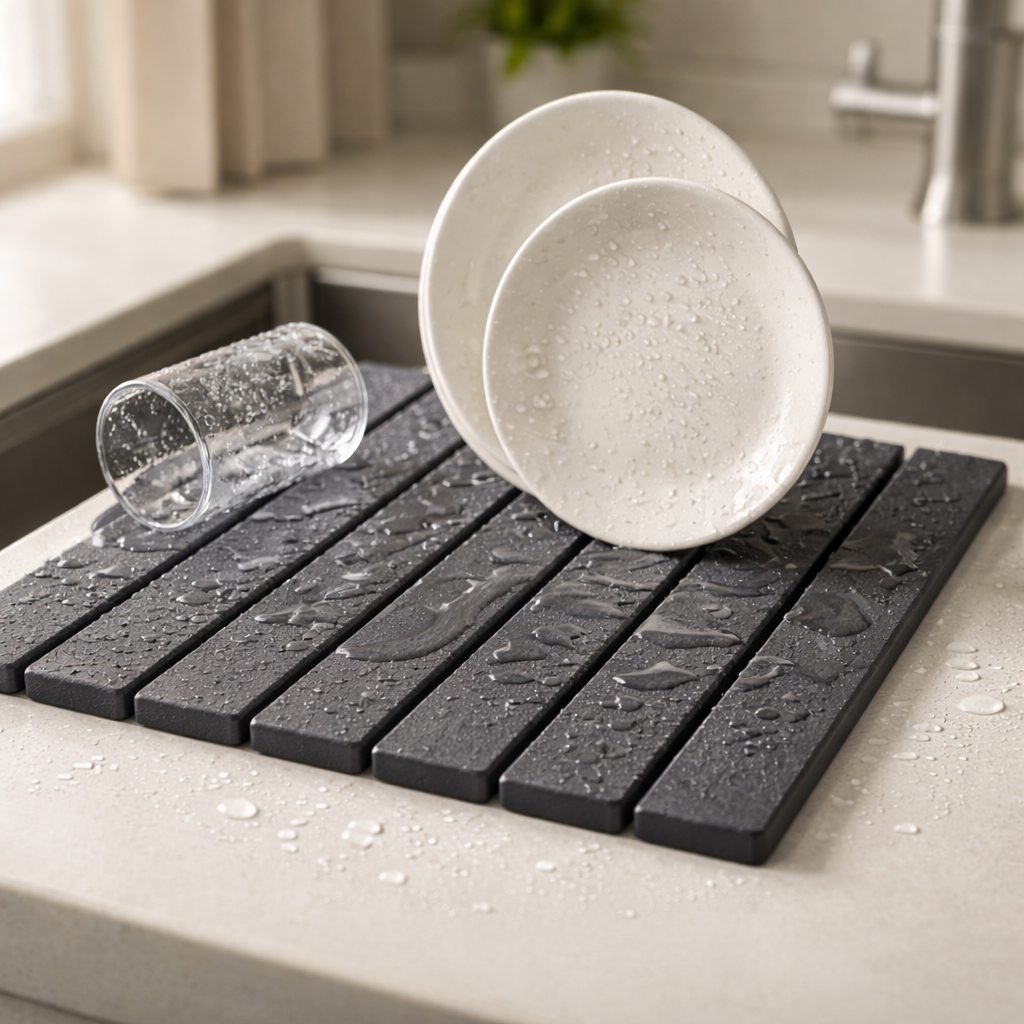 Tokyo Diatomaceous Earth Dish Drying Mat