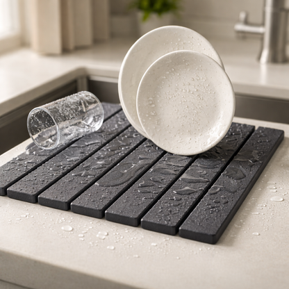 Tokyo Diatomaceous Earth Dish Drying Mat
