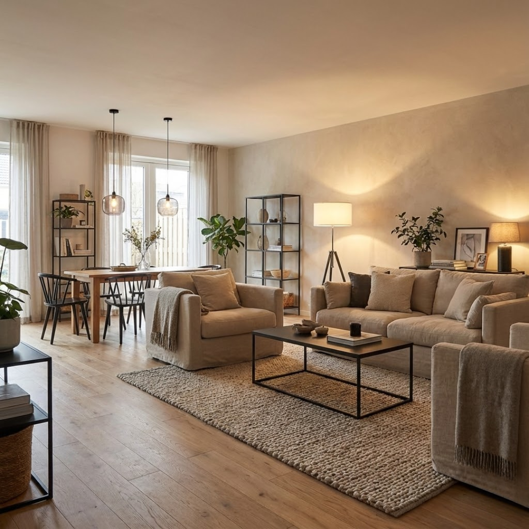 Tribeca Adjustable Chrome Tripod Floor Lamp