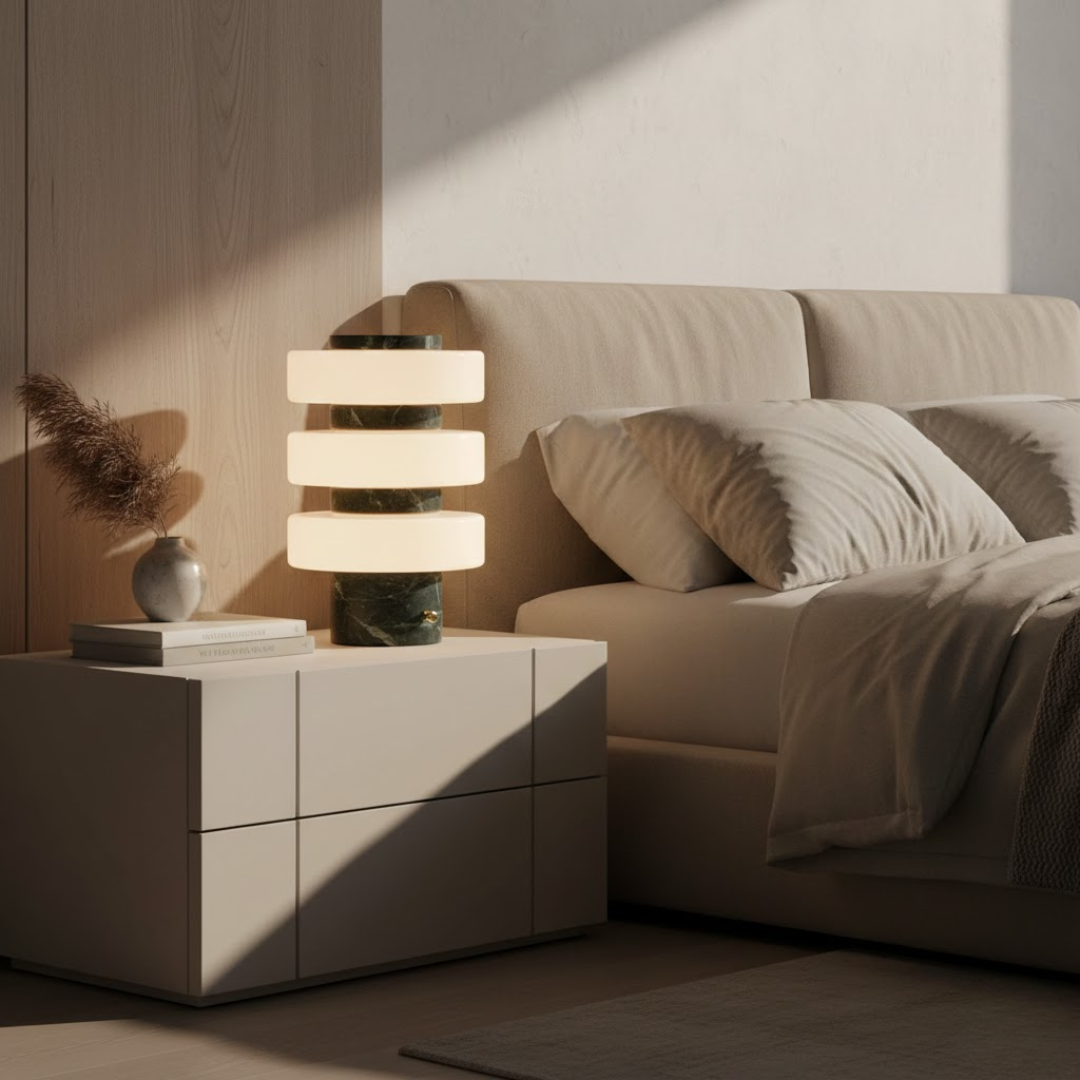 Valencia Marble LED Table Lamp