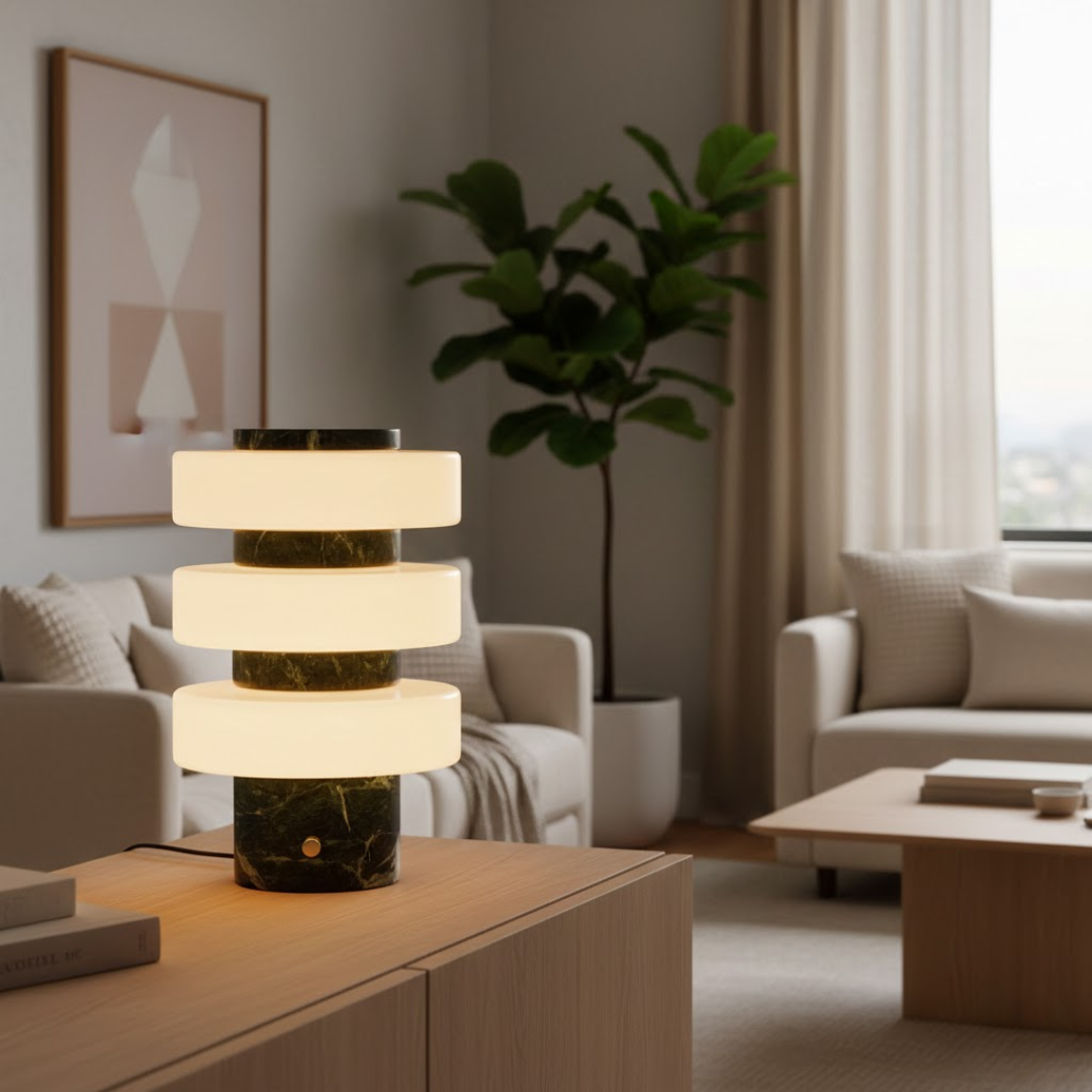 Valencia Marble LED Table Lamp