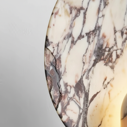 Viola Irregular Marble Table Lamp